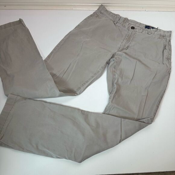 Vineyard Vines Breaker Pants in Khaki Tan Size: 34W x 34L - Picture 5 of 10
